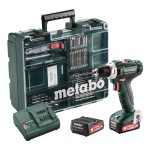 Metabo BS 18 LT SET Bore-/skruemaskine 2 batterier inkluderet