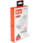 ColorWay AC Charger ColorWay 1USB Quick Charge 3.0 White