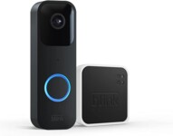 Blink Video Doorbell + Sync Module 2  Zwei-Wege-Audio, HD-Video, schwarz