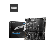 MSI PRO B760M-P Micro-ATX LGA1700  Intel B760