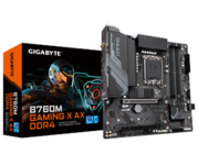 Gigabyte B760M GAMING X AX DDR4 Micro-ATX LGA1700  Intel B760