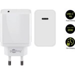 USB-C™ PD (Power Delivery) Fast charger (25W) white, white - suitable for devices with USB-C ™ (Power Delivery)
