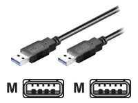 M-CAB USB-kabel 1.8m Sort