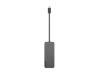 Lenovo USB-C to 4 Port USB-A Hub Grå