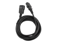 Gembird PC-189-VDE Forlængerkabel til strøm 3m Sort