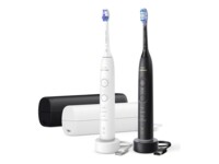 Philips Sonicare 7100 series HX7429 Elektrisk Tandbørste Sort Hvid