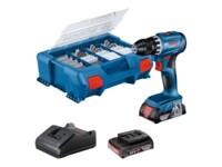 Bosch GSR 18V-45 Professional Bore-/skruemaskine 18V 2 batterier inkluderet