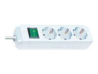 brennenstuhl Eco-Line Stikdåse 3-stik Hvid 1.5m