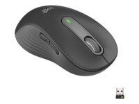 Logitech Signature M650 L Optisk Trådløs Sort Grå