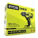 Ryobi One+ R18IW3-0 Slagnøgle 18V Batteridrevet Batteri og lader ikke inkluderet