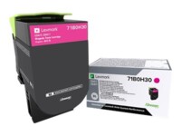 Lexmark X417 Magenta 3500 sider Toner 71B0H30