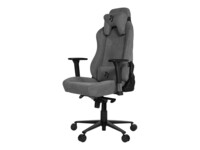 Arozzi Vernazza Soft Fabric Gamer Stol Sort Grå