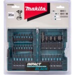 Makita Impact Black Skruetrækker- og sokkelbitsæt Støddriver Bor/driver 35 stk