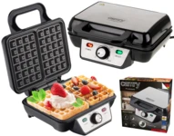 Camry Premium CR 3046 Vaffeljern 1000W Sort
