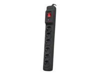 Armac Multi M6 Stikdåse 6-stik 16A Sort 4.5m