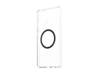 PanzerGlass CARE by Flagship Case Transparent Urban Combat w. Black Qi Compatible Samsung Galaxy S25 Ultra Beskyttelsescover Transparent Samsung Galaxy S25 Ultra