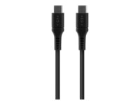 FIXED USB 2.0 USB Type-C kabel 2m Sort