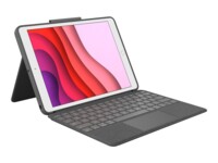 Logitech Combo Touch Tastatur og folio-kasse 5-niveau Kablet Pan Nordic