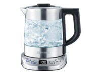 SEVERIN WK 3473 Deluxe Mini Telaver/kedel 2.2kW Glass/brushed stainless steel/black