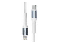 3mk Hyper Cable N-SERIES Lightning-kabel Hvid