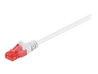 Goobay RJ45 CAT 6 U/UTP CCA 0,5m White