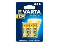 Varta Superlife AAA type Standardbatterier 4