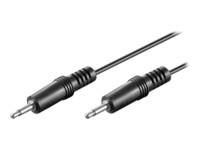 goobay Audiokabel 1.5m Sort