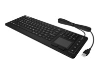 KeySonic KSK-6231 INEL (DE) white Tastatur Membran Kablet Kablet Tysk