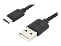 DIGITUS USB Type-C kabel 1.8m Sort
