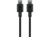 goobay USB Type-C kabel 2m Sort