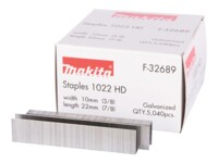 Makita 1022 HD Hæfteklammer Hæfteklammepistol 22 mm 5040 stk