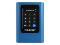 Kingston IronKey Vault Privacy Solid state-drev 80 7.68TB USB 3.2 Gen 1