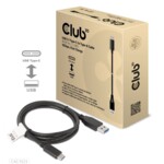 Club 3D USB Type-C kabel 1m Sort
