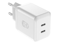 UPSTRÖM CIRKULÄR Strømforsyningsadapter 35Watt Europlug (strøm CEE 7/16)