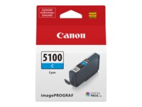 Canon PFI 5100 C Cyan Blækbeholder
