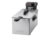 Clatronic Fritureapparat 3liter 2kW Rustfrit stål/sort