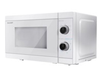Sharp Mikrobølgeovn Fritstående 800W 20liter Krystalhvid