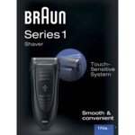 Braun Series 1 -170 Barbermaskine Sort