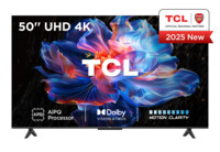 TCL 50V6C 50' 4K UHD (2160p) Børstet metal