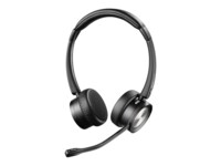 Sandberg Bluetooth Office Headset Pro+ Trådløs Høretelefoner Sort Sølv