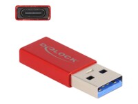 Delock USB-C adapter Rød