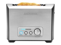 Gastroback Design PRO 2S Brødrister Børstet rustfrit stål