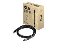 Club 3D DisplayPort forlængerkabel 1m Sort