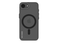 Decoded Clear Case Beskyttelsescover Frosted black transparent Apple iPhone 16e