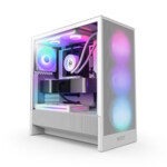NZXT H series H5 Flow RGB Tower Udvidet ATX Hvid