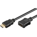 High Speed HDMI™ Extension Cable with Ethernet, 0.5 m