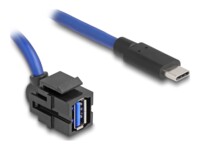 Delock USB Type-C kabel 50cm Sort