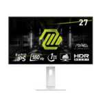 27'(68.6cm)TFT MSI MAG 274PFWDE White GAMING Flat 180Hz retail