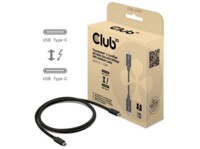 Club 3D USB Type-C kabel 1m Sort