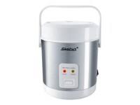 Steba Riskoger 0.9liter Rustfrit stål/hvid
